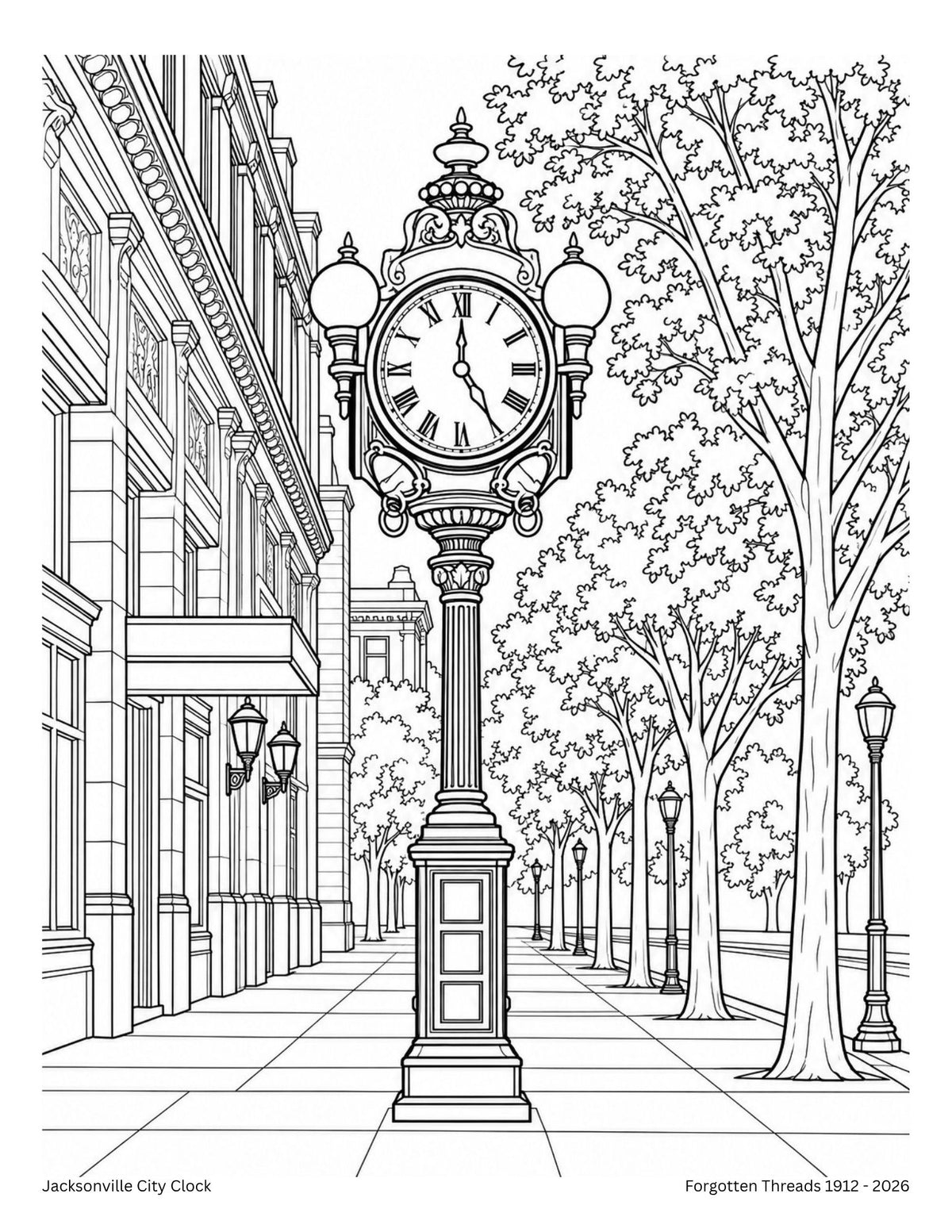 Florida History Coloring Book